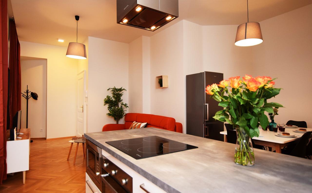 Rehorova Apartments Prága Szoba fotó